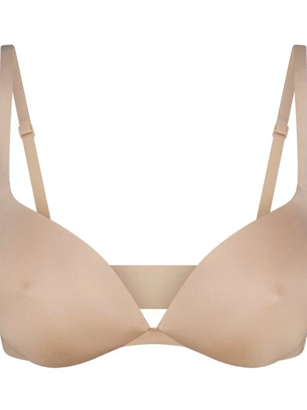 SKIMS ULTIMATE NIPPLE WIRELESS PUSH-UP BRA IN CLAY